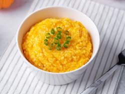 Мляко с ориз, варена тиква и канела - снимка на рецептата Мляко с ориз, варена тиква и канела - снимка на рецептата